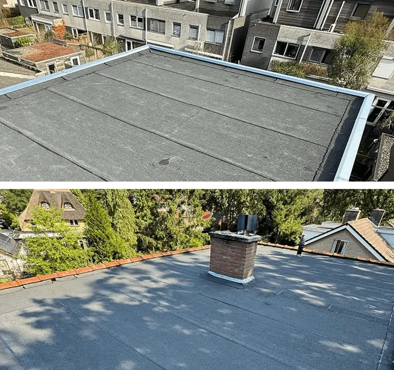 2 platte daken in Amersfoort