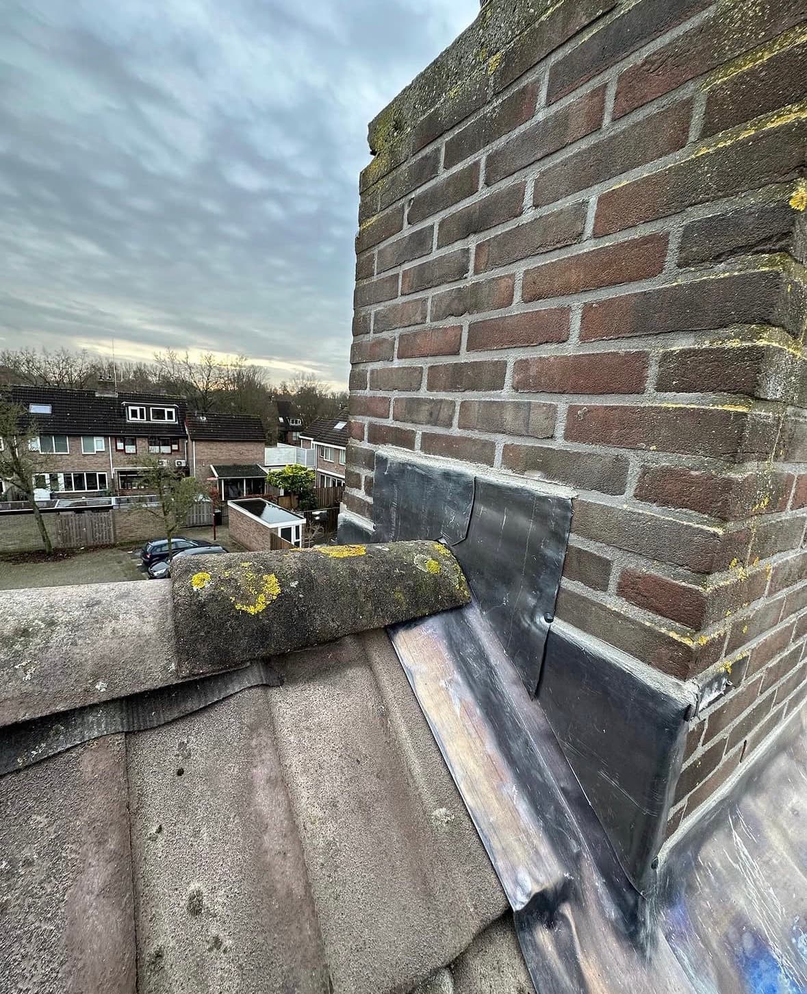 Schoorsteen loodwerk Vreeswijk